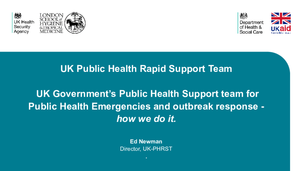 2. Ed Newman_UK-PHRST mechanisms